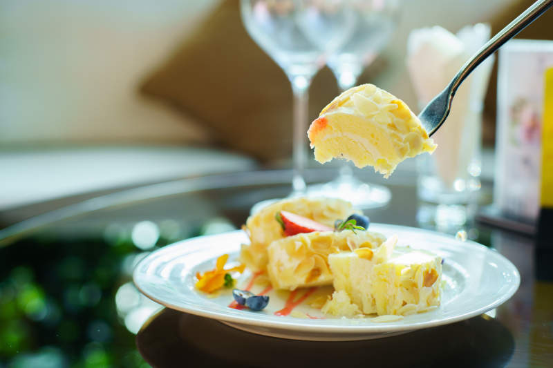 瑞士卷蛋糕 精致美味图片