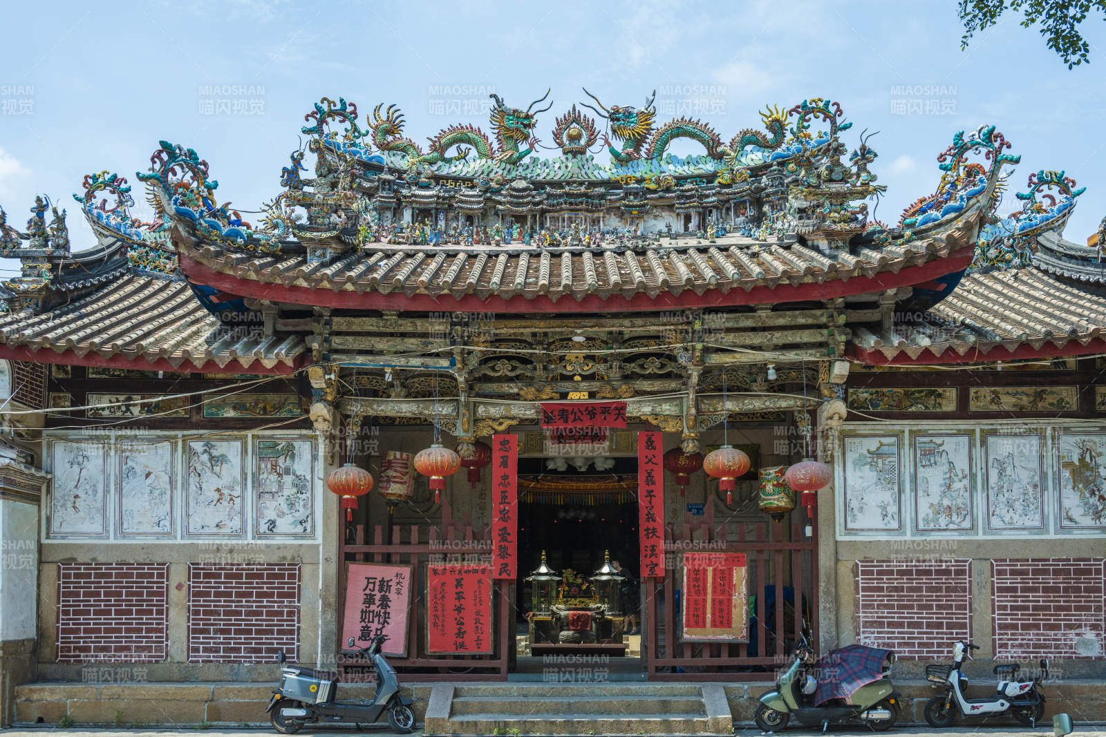 诏安关帝庙传统庙宇建筑风采图片