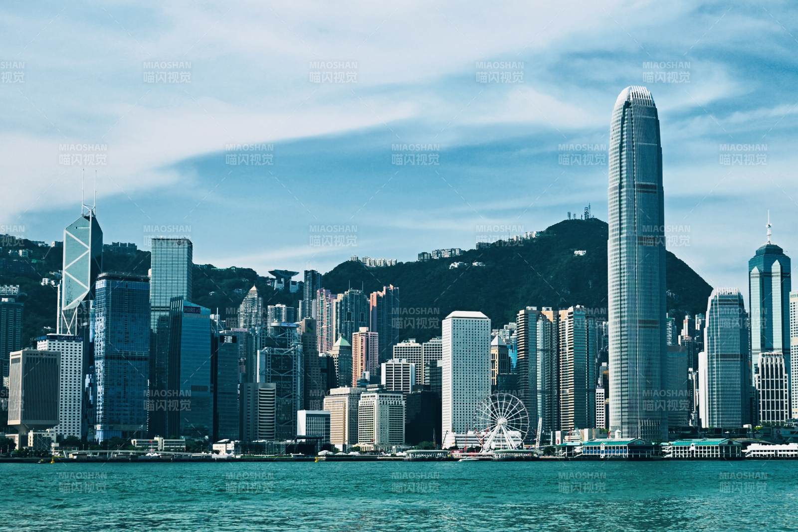 香港天际线与维港风光图片