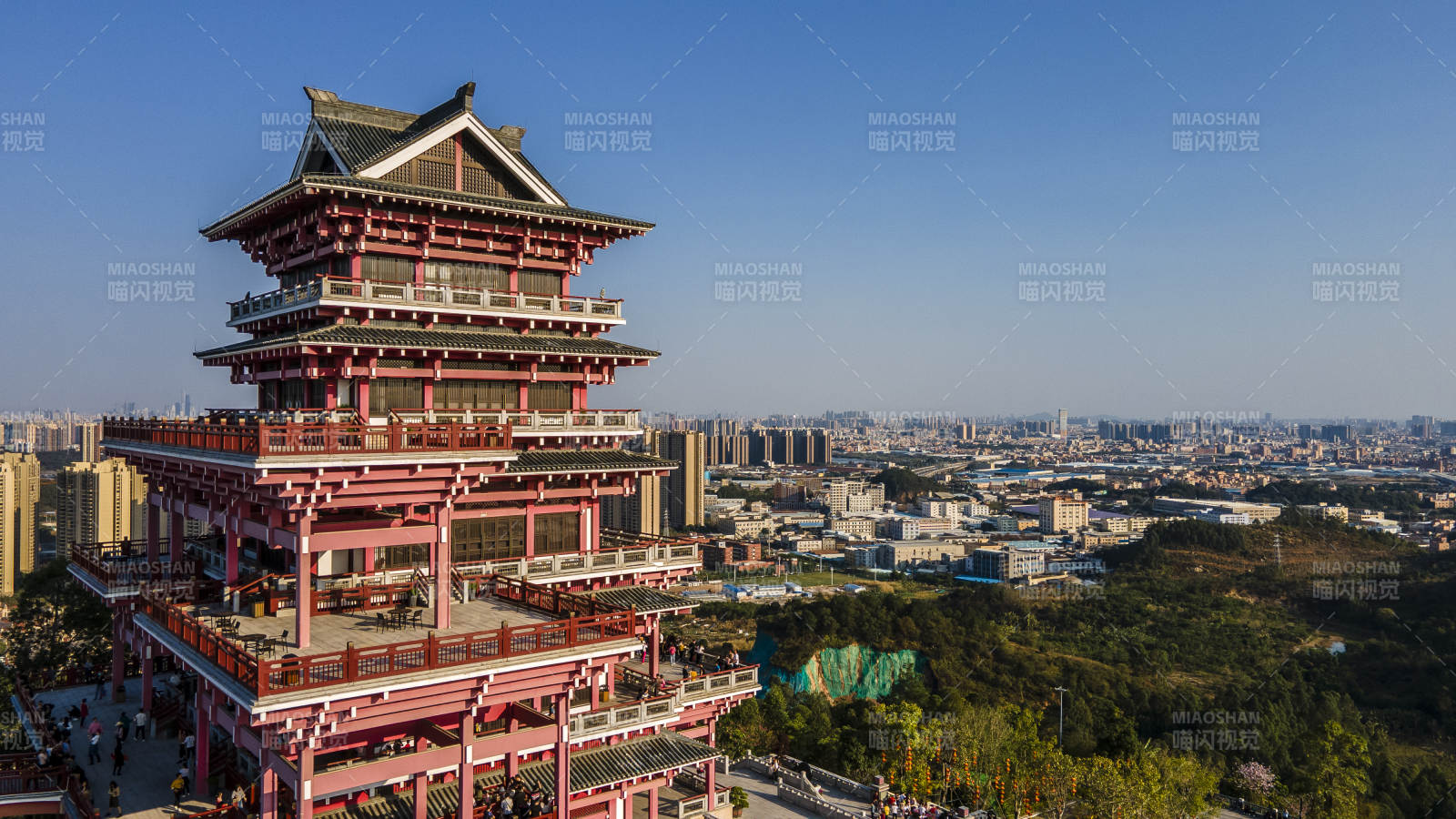 佛山展旗楼古典建筑之美图片