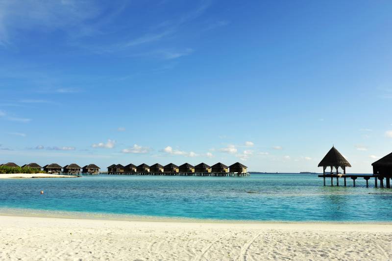 马尔代夫海滨度假村图片