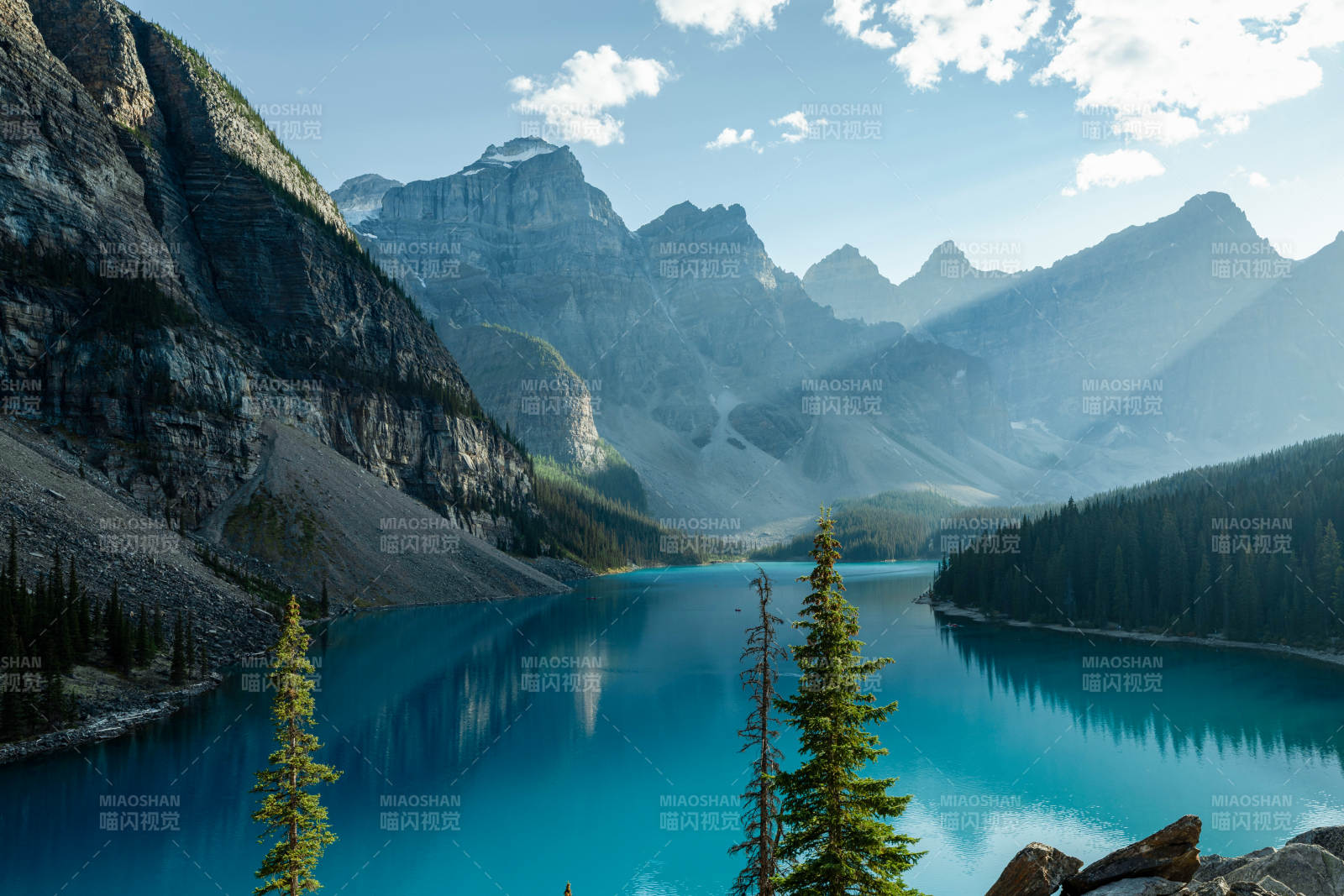 班夫国家公园静谧仙境图片