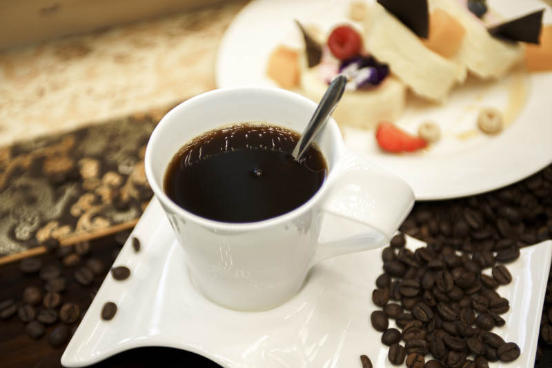 咖啡与甜点的完美搭配图片