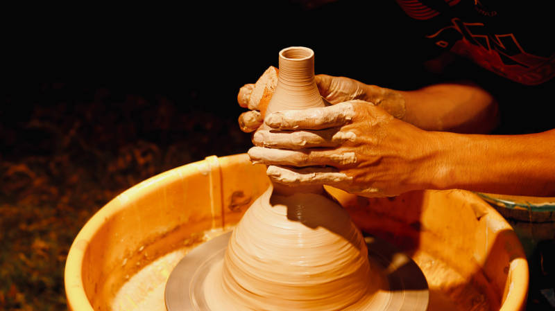 陶艺制作 手塑泥土之美图片