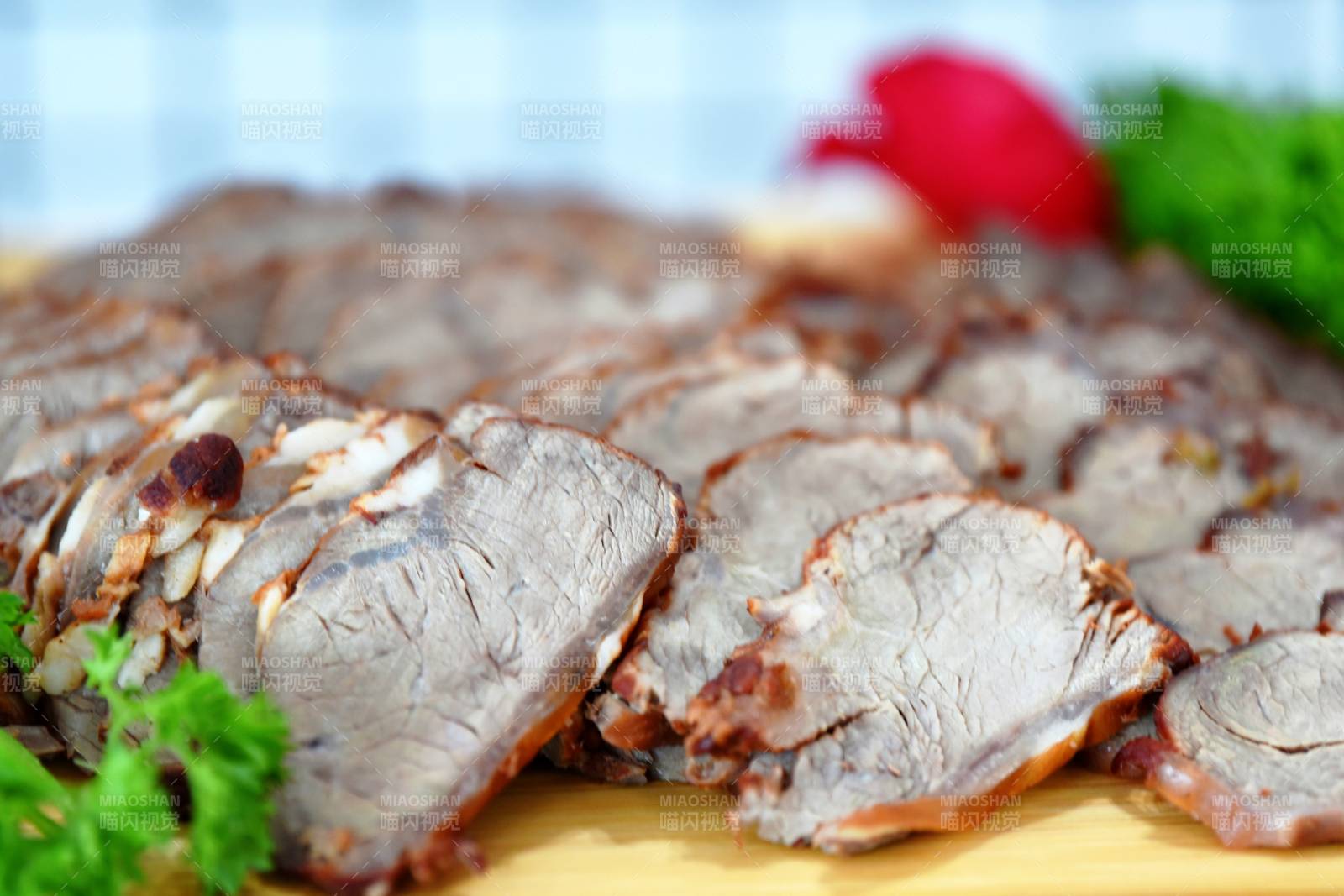 酱牛肉切片图片