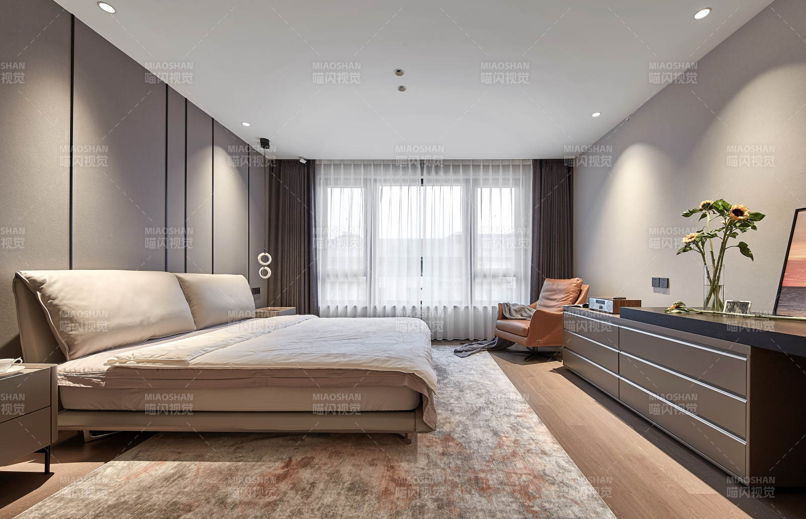 现代简约卧室设计图片