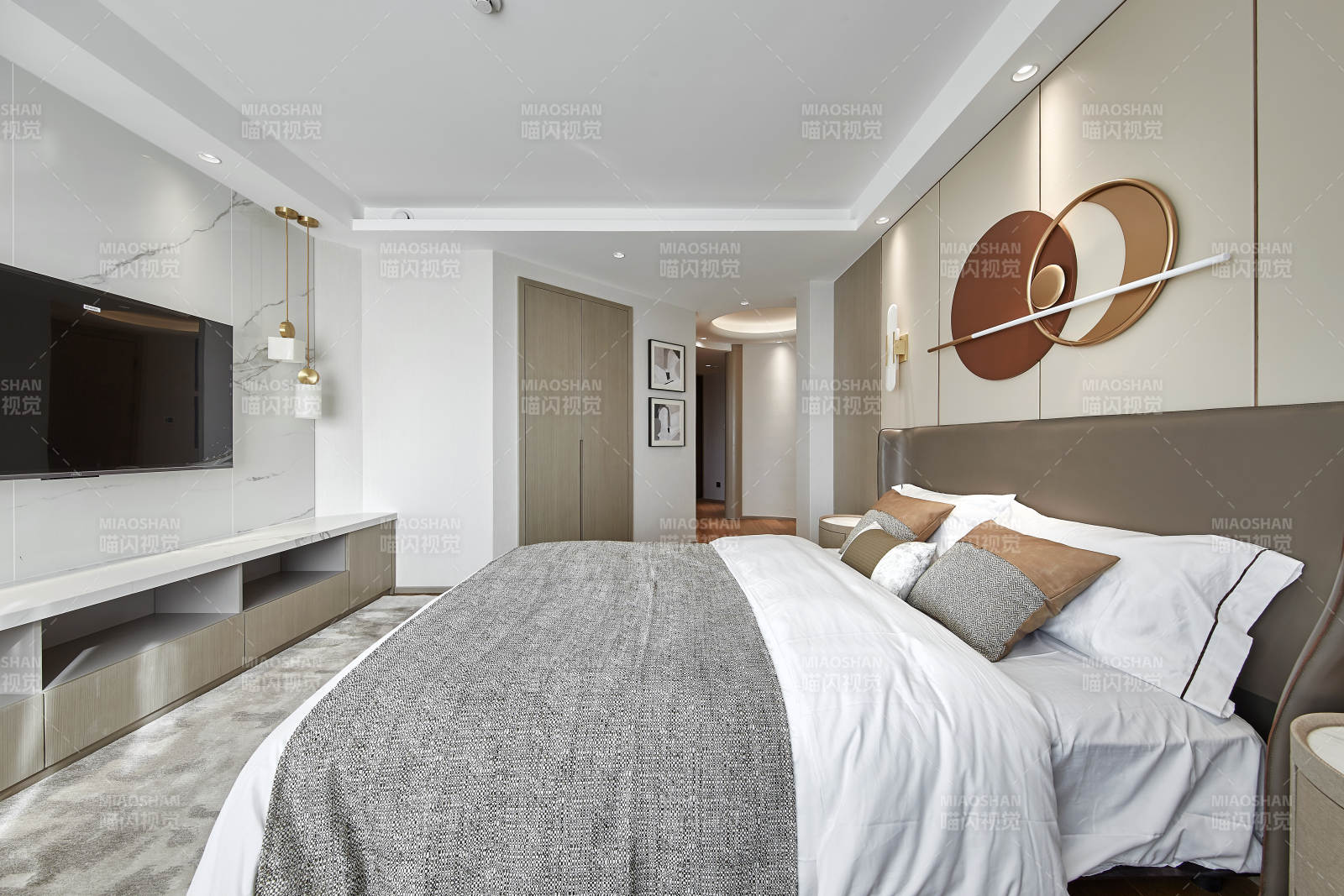现代简约卧室设计图片