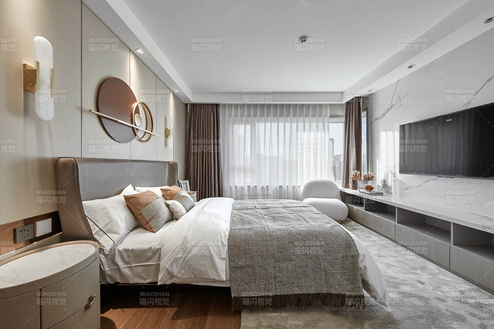 现代简约卧室设计图片