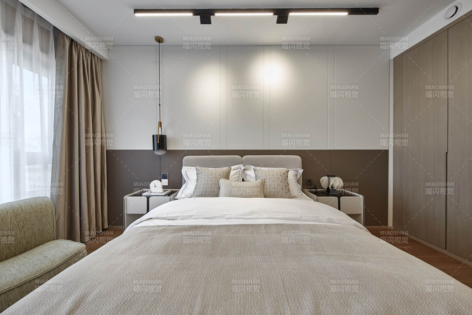 现代简约卧室设计图片