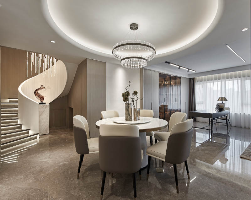 现代简约餐厅设计图片