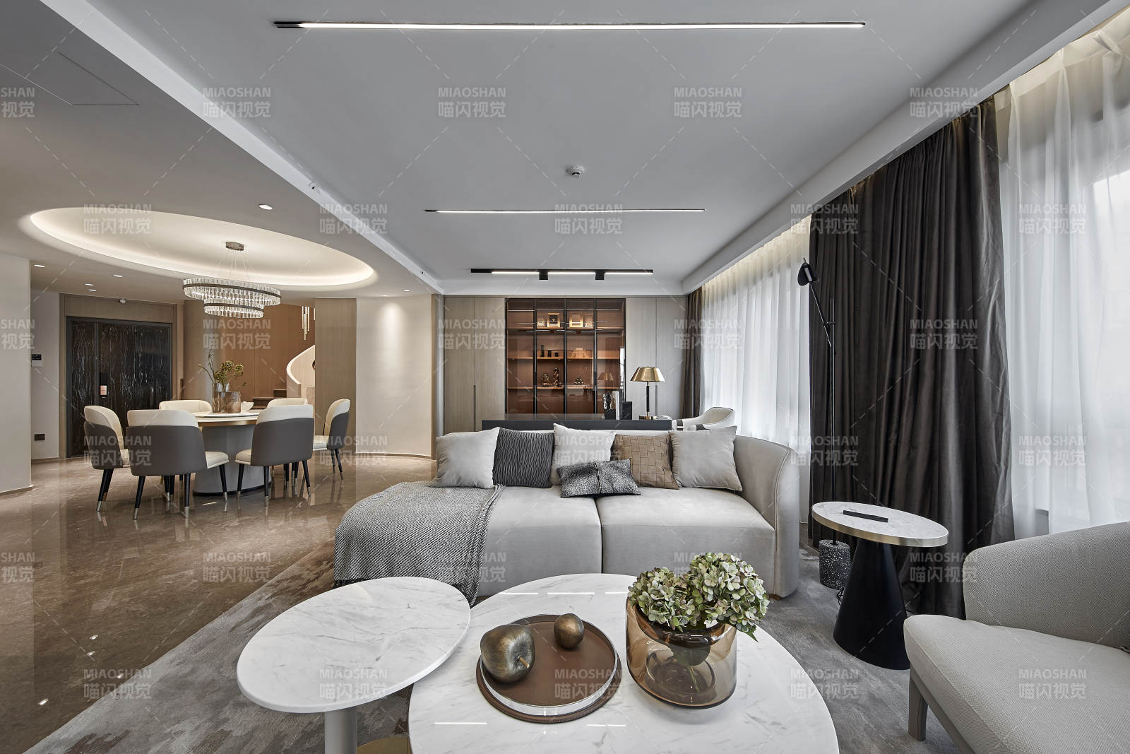 现代简约客厅设计图片