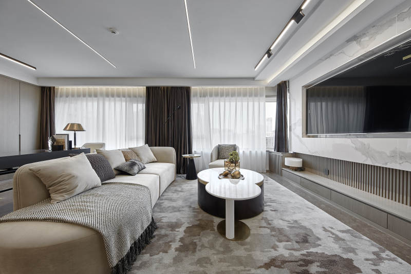 现代简约客厅设计图片