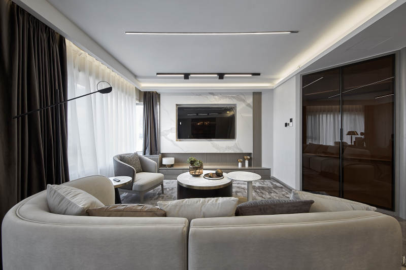 现代简约客厅设计图片