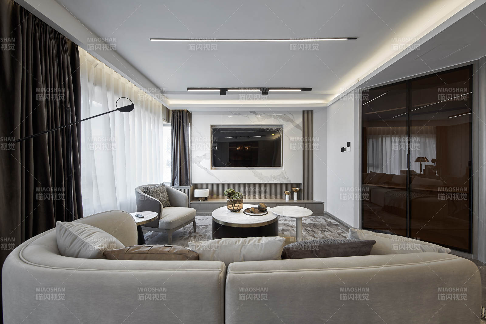 现代简约客厅设计图片