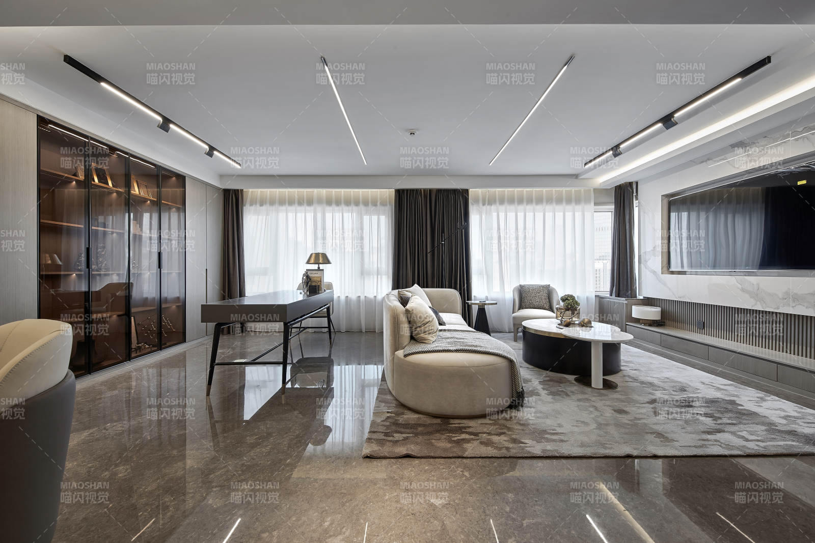 现代简约客厅设计图片