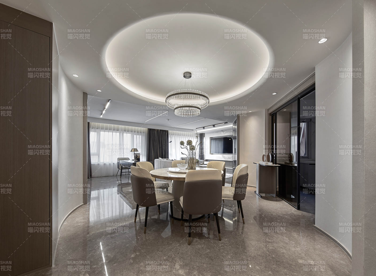 现代简约餐厅设计图片
