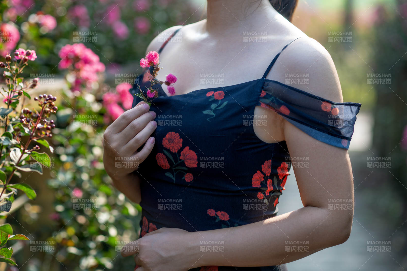 花间倩影 优雅绽放图片