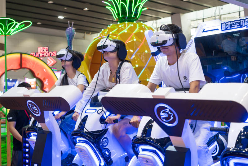 VR骑行体验图片