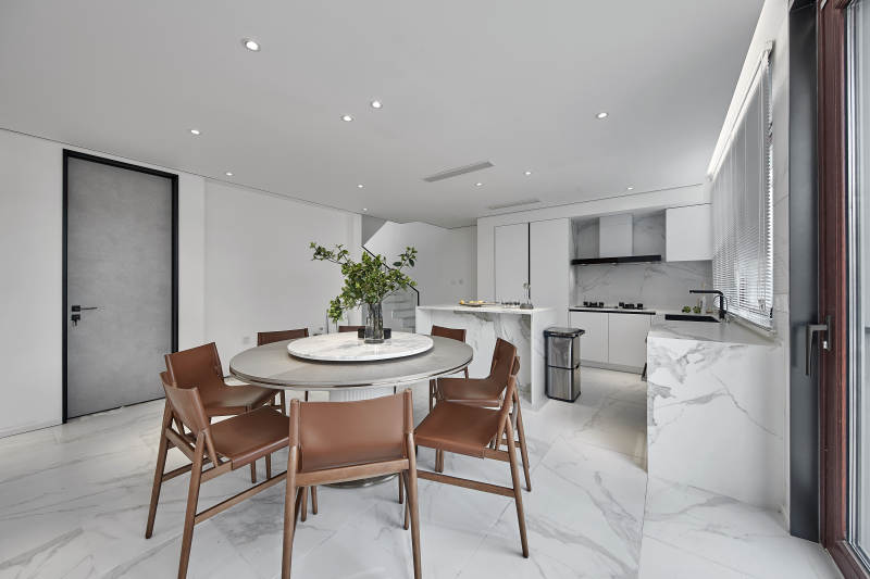 现代简约厨房餐厅图片