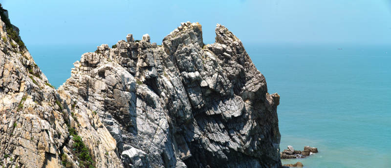 霞浦四礵群岛的海崖奇石图片