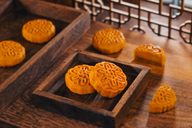 中秋月饼 传统美味图片