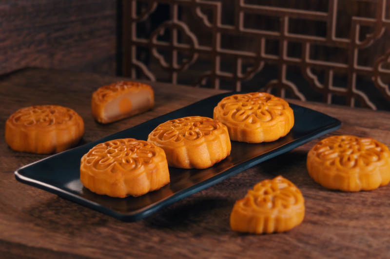 中秋月饼 传统美味图片