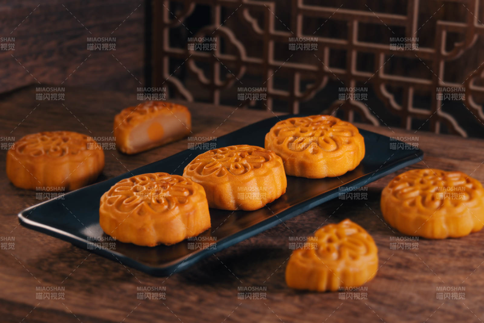 中秋月饼 传统美味图片