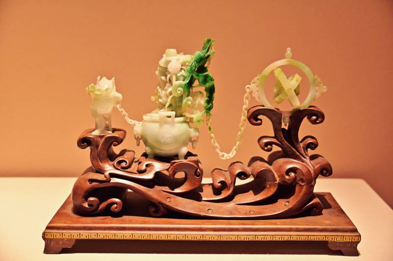 玉雕摆件图片