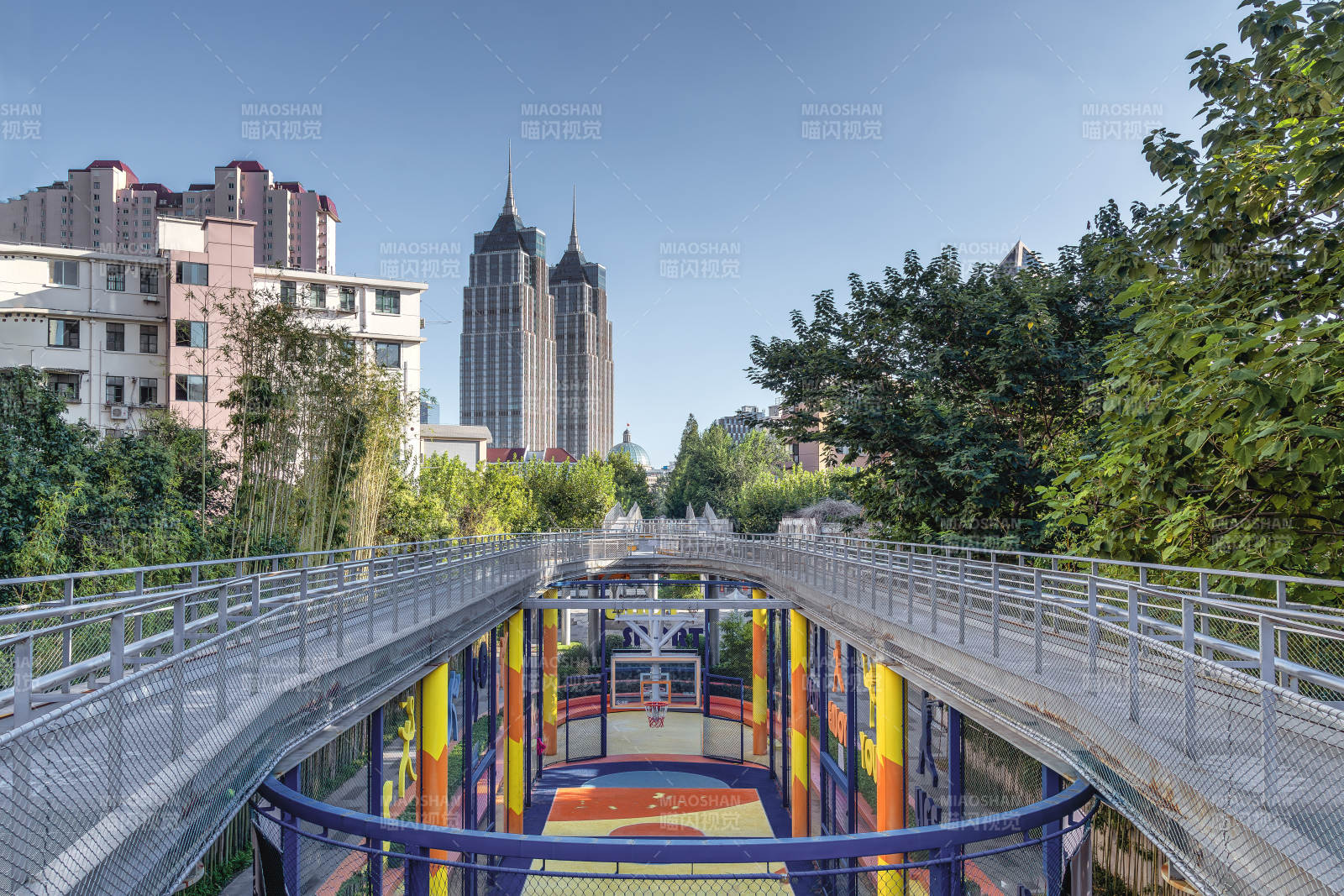 上海百禧公园空中步道图片