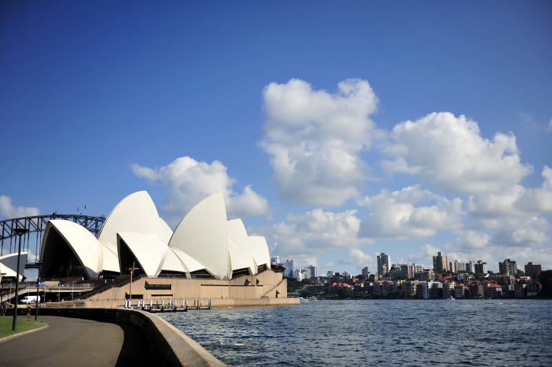 悉尼歌剧院风光图片