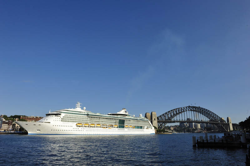 悉尼港游轮风光图片