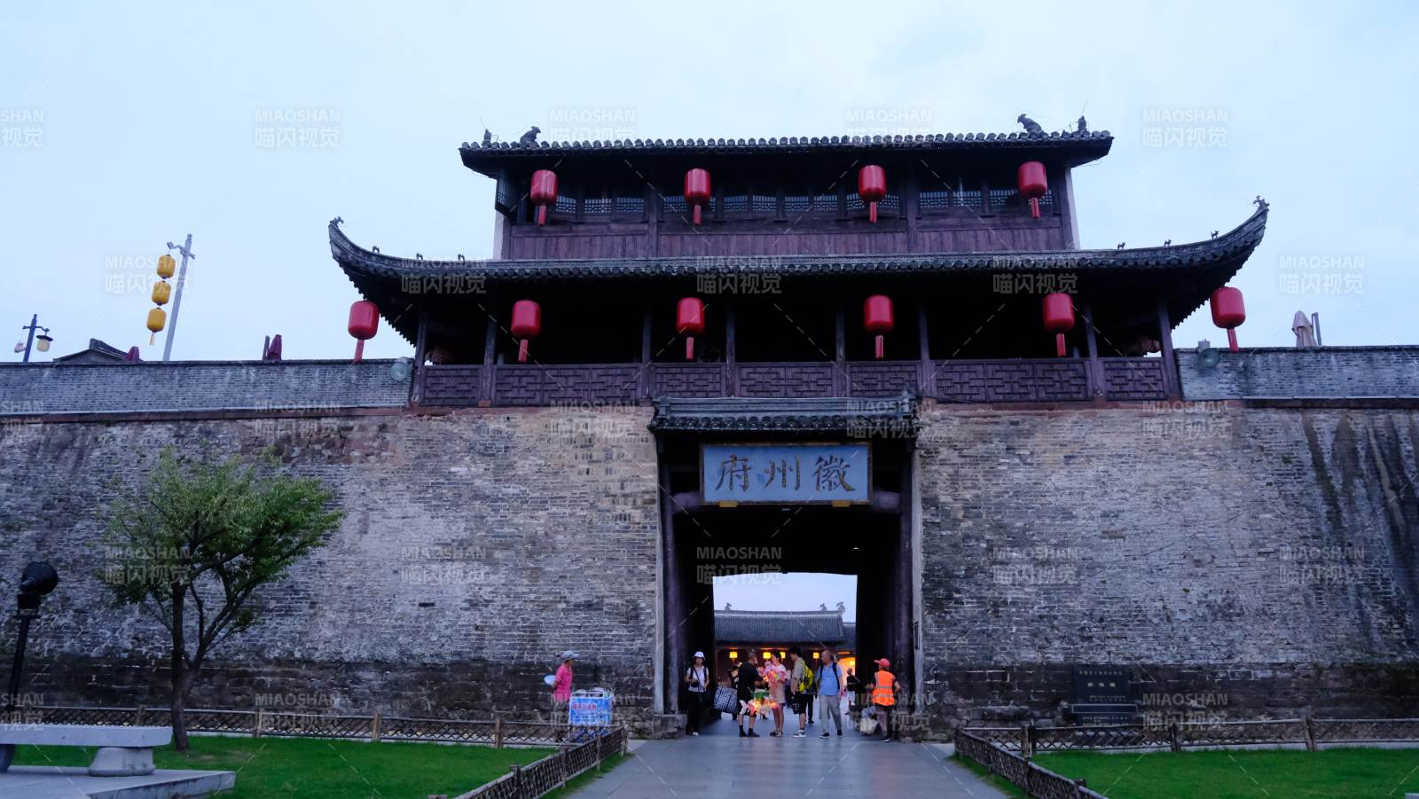 徽州古城门图片