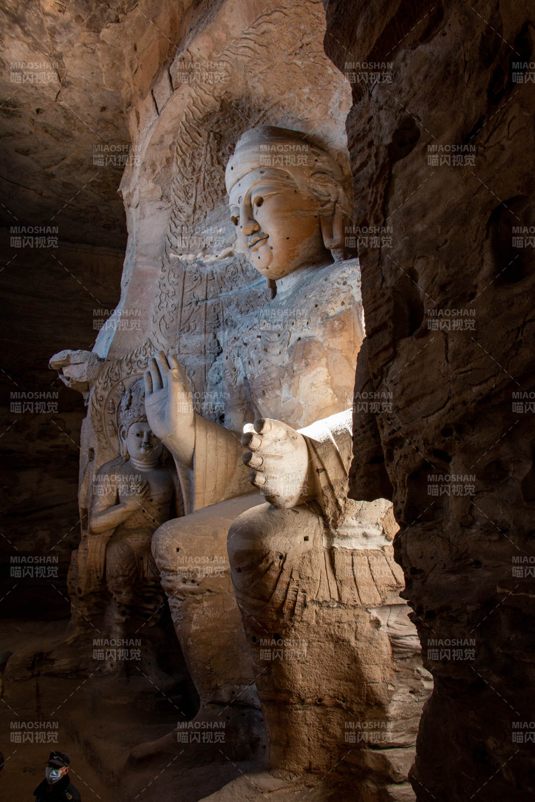 山西大同云冈石窟图片