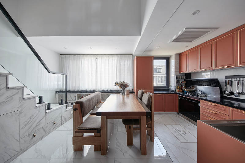 现代简约厨房餐厅图片