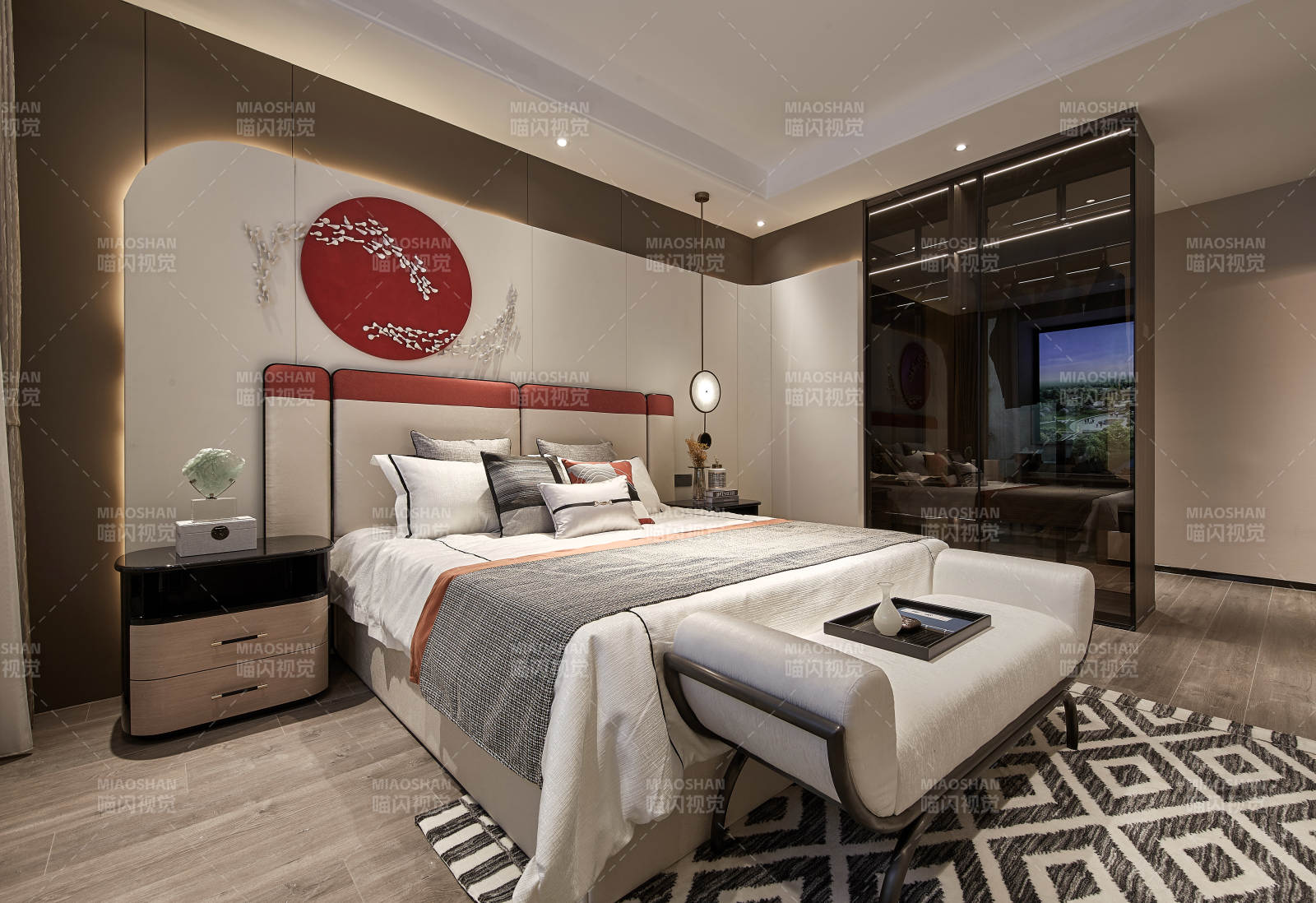 现代卧室设计图片