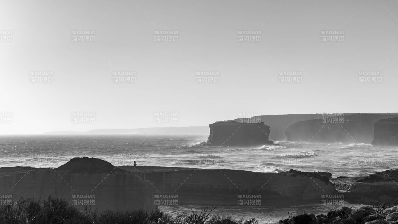 澳洲大洋路海岸悬崖风光图片