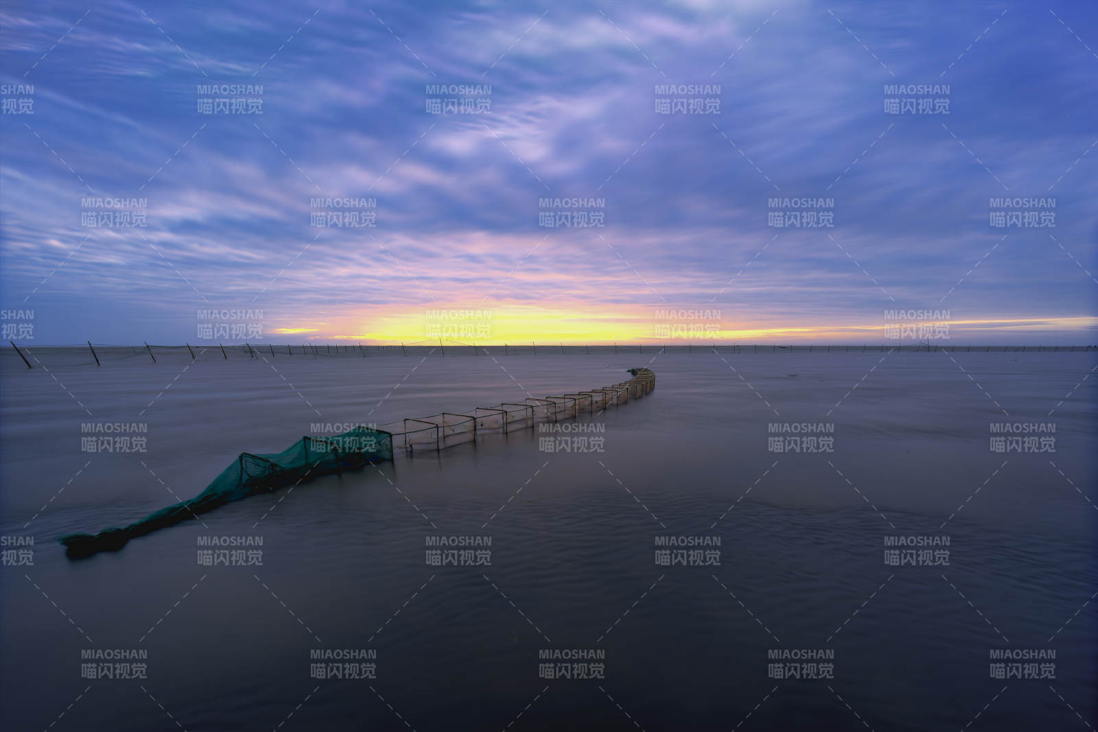 晨晓滩涂#江苏启东图片