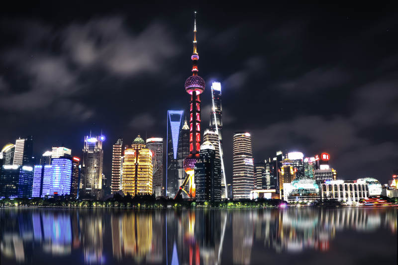 上海外滩夜景图片