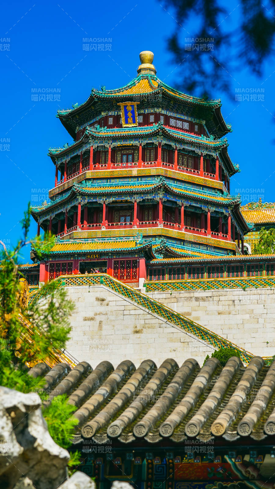 颐和园佛香阁图片