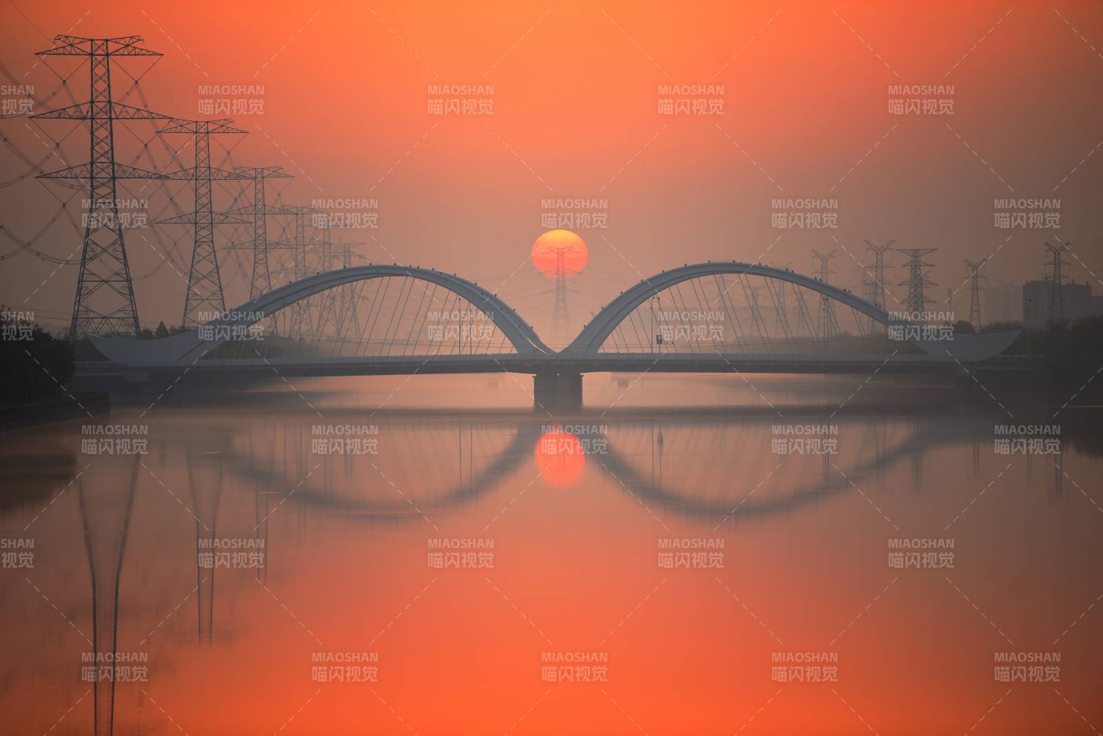 朝阳桥影（杭州湾新区）图片