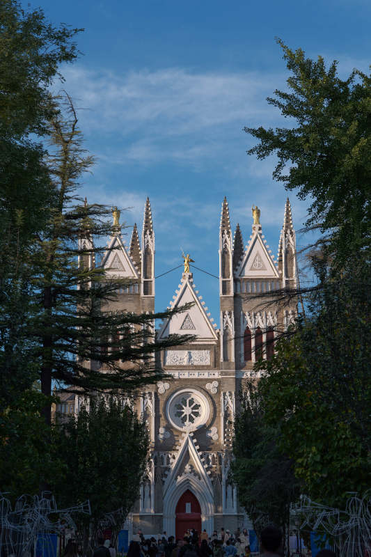 西什库教堂图片