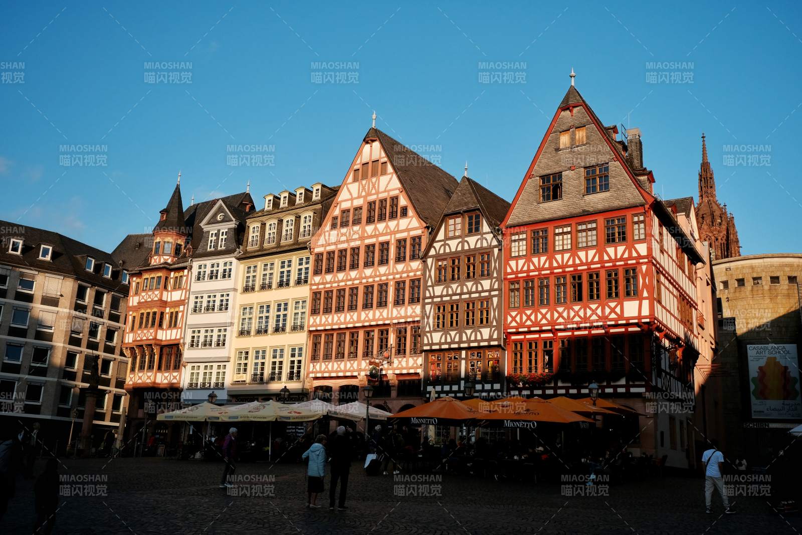 德国海德堡古建筑街景图片