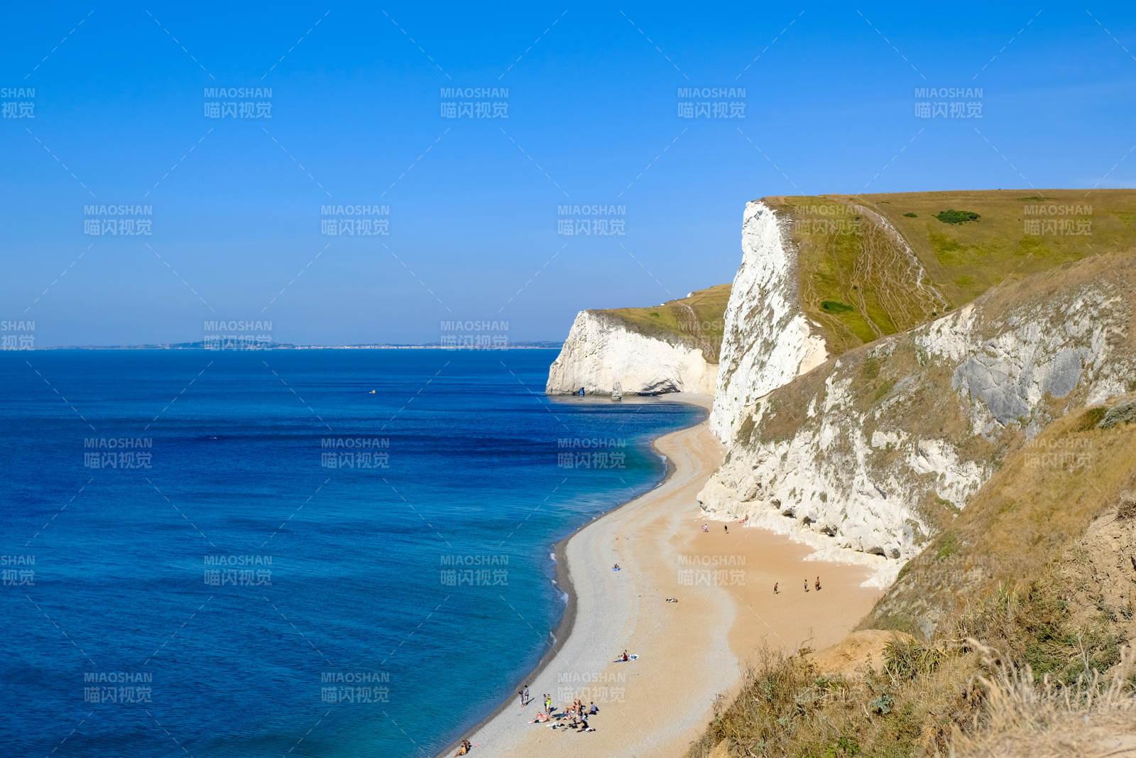 英国白崖海景图片