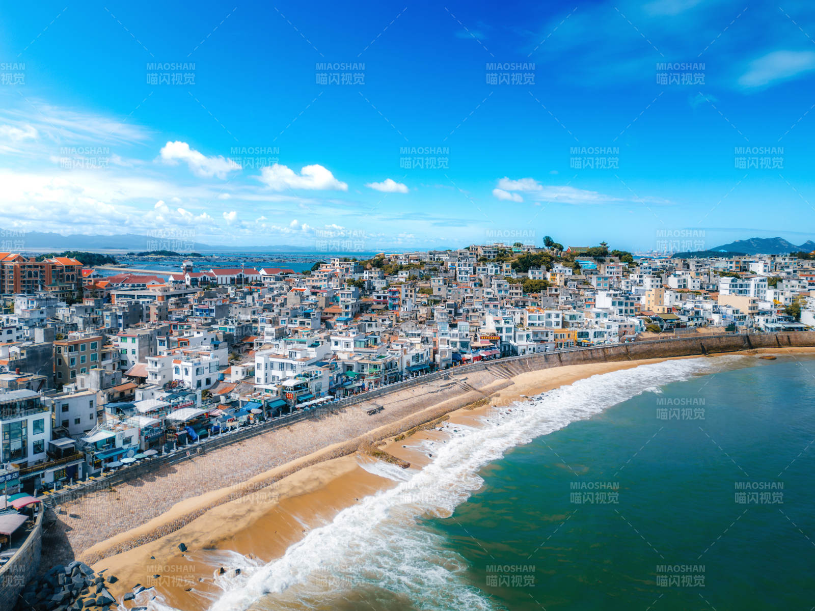 海滨城市风光图片