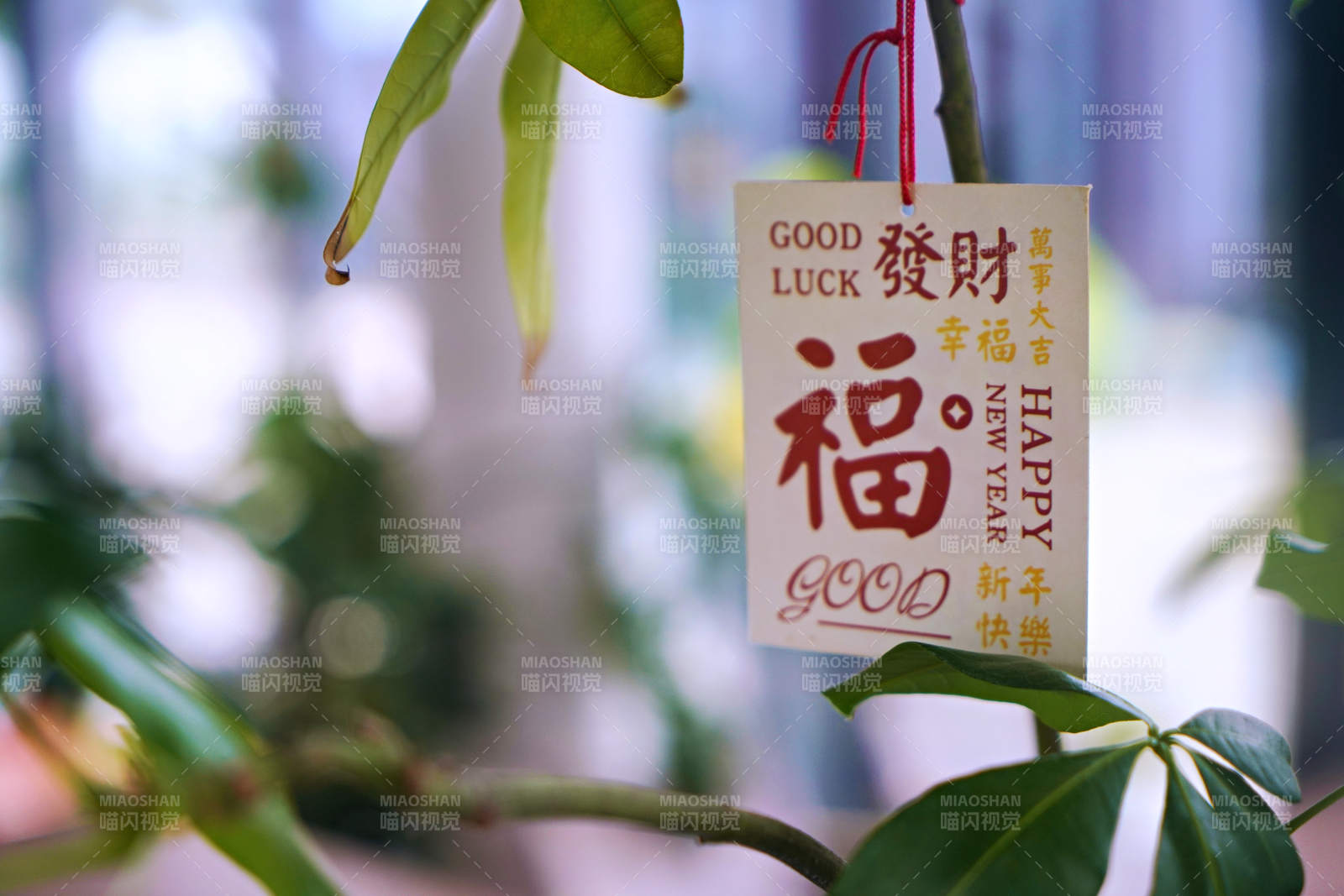 福字挂饰迎新春图片