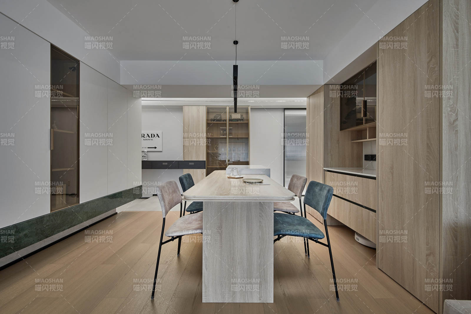 现代简约厨房餐厅图片