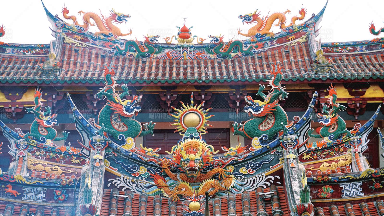 龙腾庙宇 彩绘辉煌（泉州关岳庙）图片