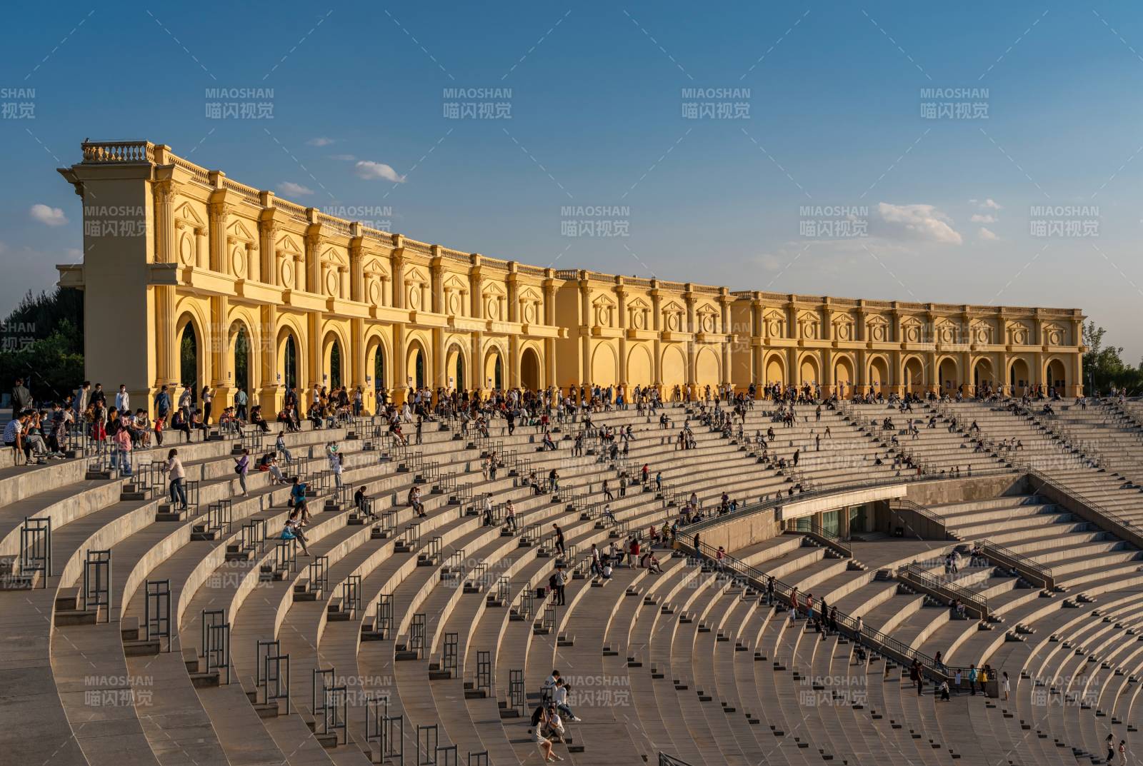 宁夏银川览山公园图片