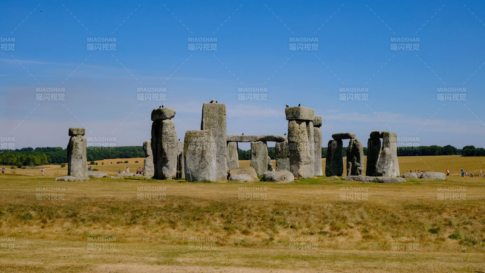 英国史前遗迹巨石阵图片