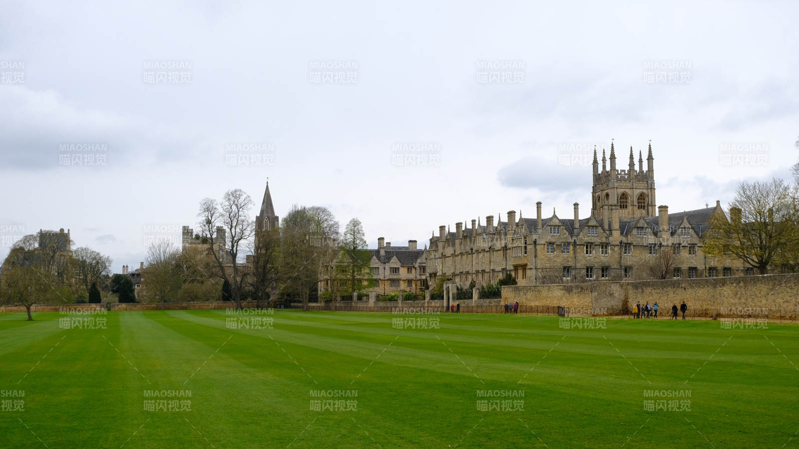 牛津大学校园风光图片